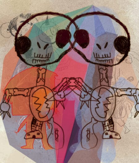 Double Skeleton